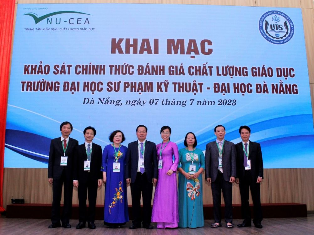 Khai mạc khảo sát chính thức đánh giá ngoài Trường Đại học Sư phạm Kỹ thuật - Đại học Đà Nẵng